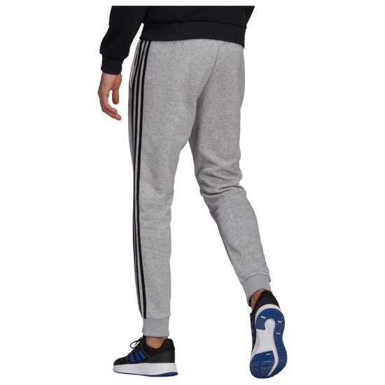 Adidas Ανδρικό παντελόνι φόρμας Essentials Fleece Tapered Cuff 3-Stripes Pants